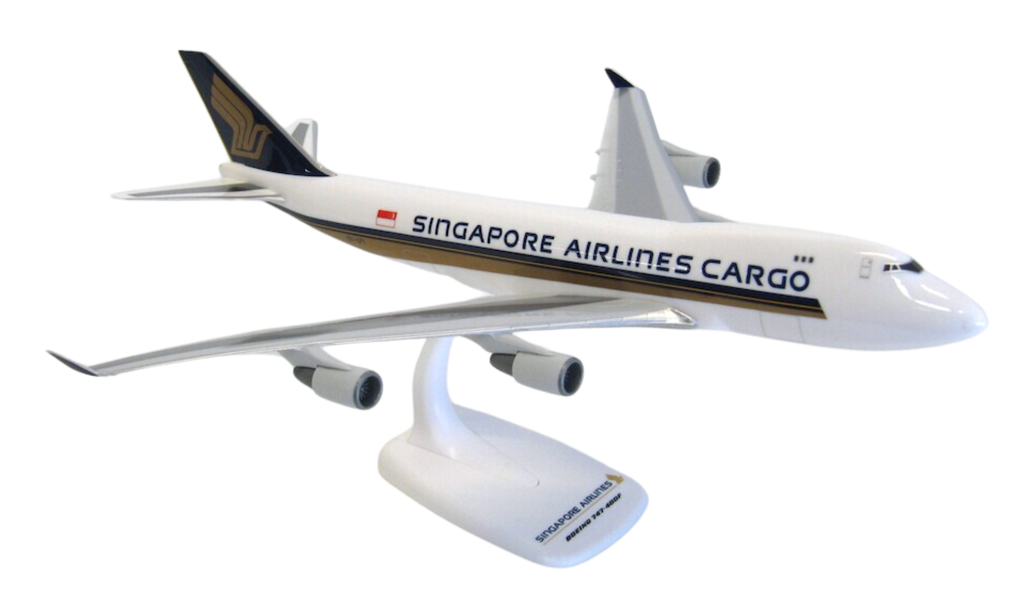 Maqueta Boeing B747-400F Singapore Airlines Cargo 9V-SFI 